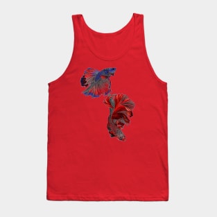 red ruby ornamental fish Tank Top